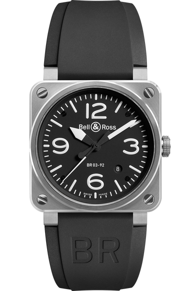 Bell & Ross BR03 Aviation BR03-92 Steel Replica watch - Click Image to Close
